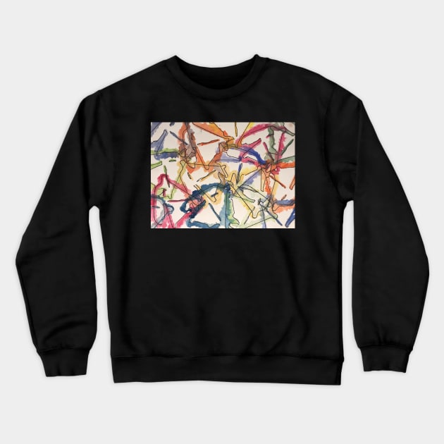 Sail away abstract Crewneck Sweatshirt by Artladyjen